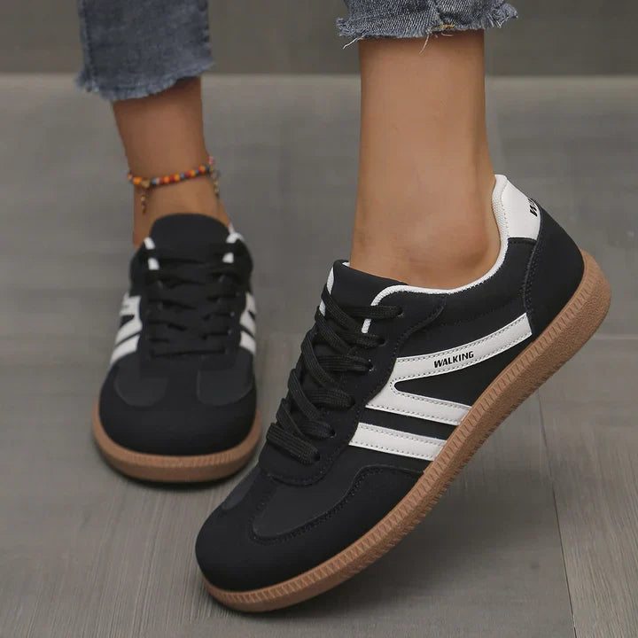 Women’s Comfort Suede Trainers | Wide Fit Comfort Shoes