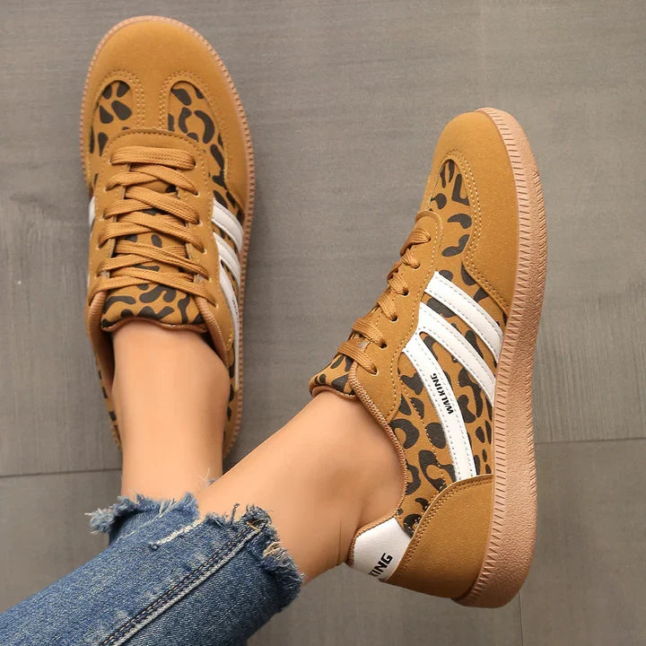 Women’s Comfort Suede Trainers | Wide Fit Comfort Shoes