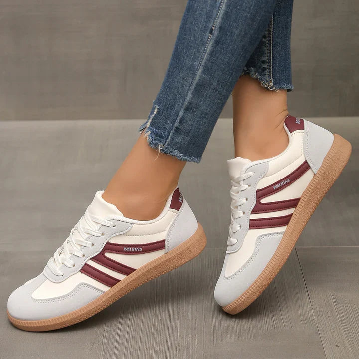 Women’s Comfort Suede Trainers | Wide Fit Comfort Shoes
