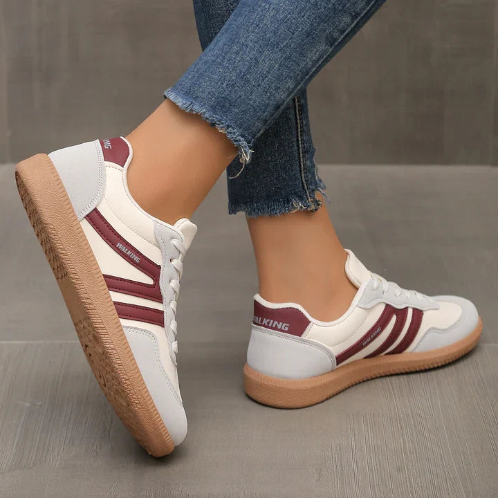 Women’s Comfort Suede Trainers | Wide Fit Comfort Shoes