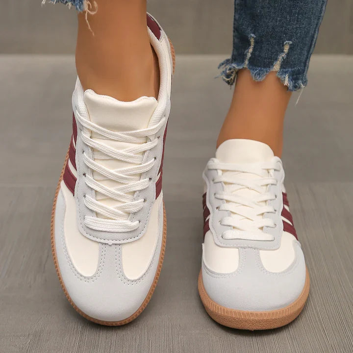 Women’s Comfort Suede Trainers | Wide Fit Comfort Shoes