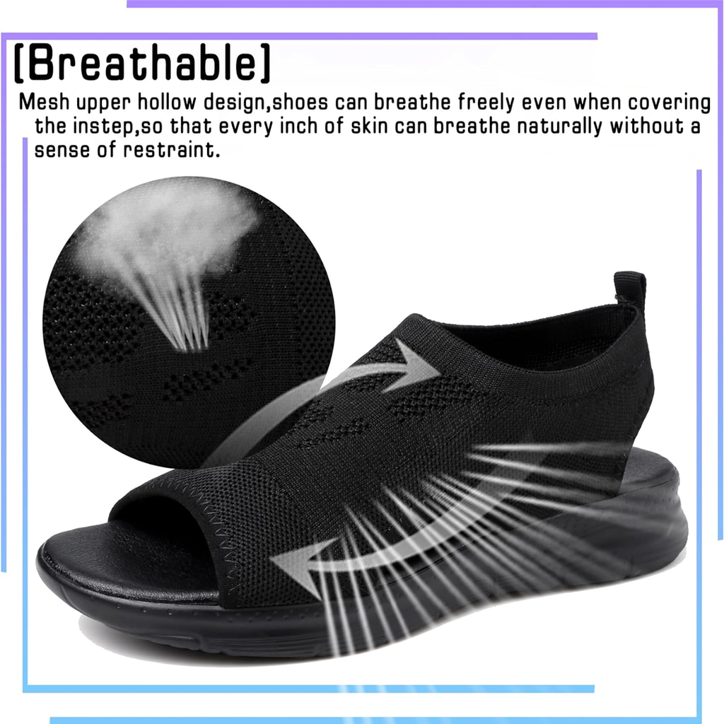 Women’s Comfort Walking Sandals | Arch Support & Cushioned Comfort