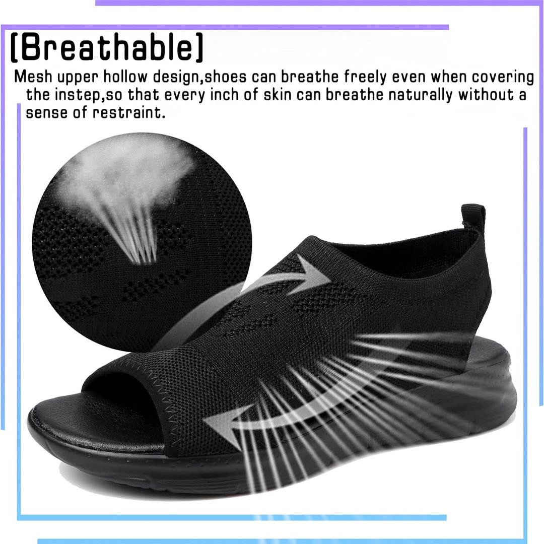 Women’s Comfort Walking Sandals | Arch Support & Cushioned Comfort