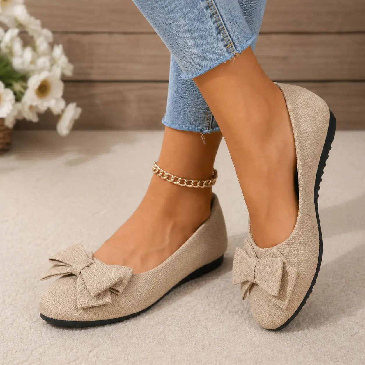 Women’s Comfort Wide Fit Comfort Ballet Flats