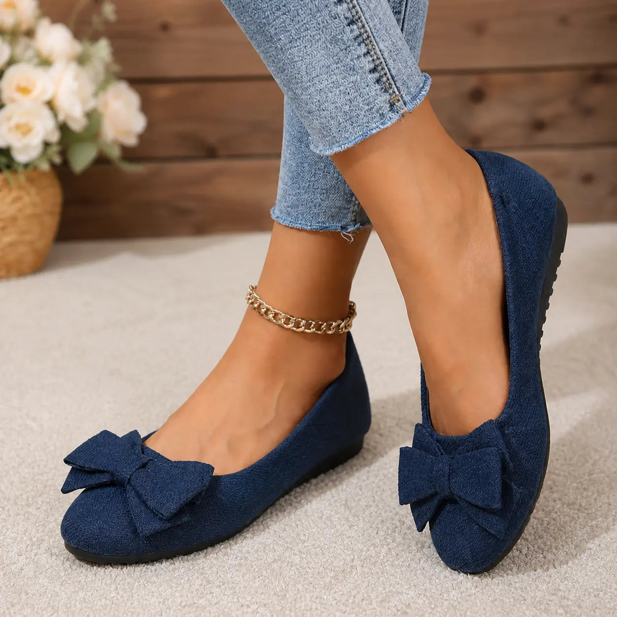Women’s Comfort Wide Fit Comfort Ballet Flats