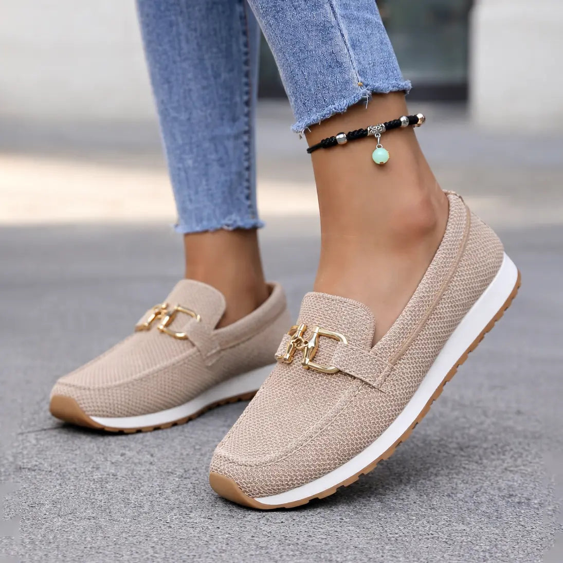Women’s Wide Fit Comfort Loafers | Slip-On Comfort Shoes