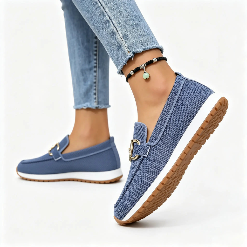 Women’s Wide Fit Comfort Loafers | Slip-On Comfort Shoes