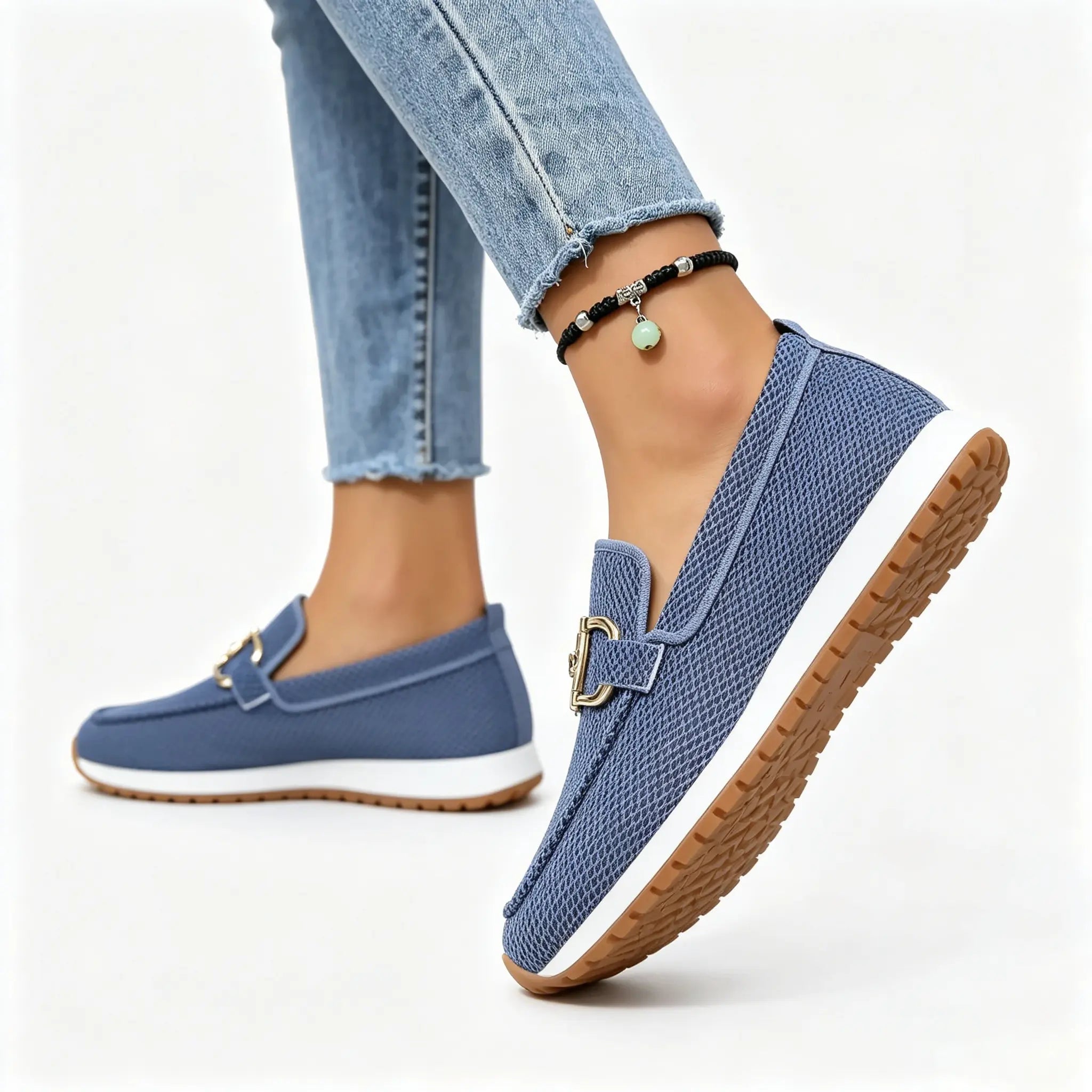 Women’s Wide Fit Comfort Loafers | Slip-On Comfort Shoes