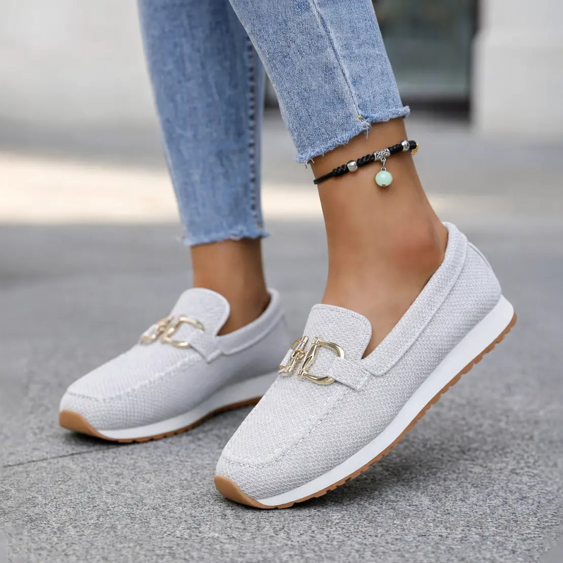 Women’s Wide Fit Comfort Loafers | Slip-On Comfort Shoes