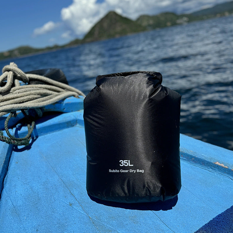 Waterproof Dry Bag Set - Roll-Top Dry Sacks for Kayaking & Camping