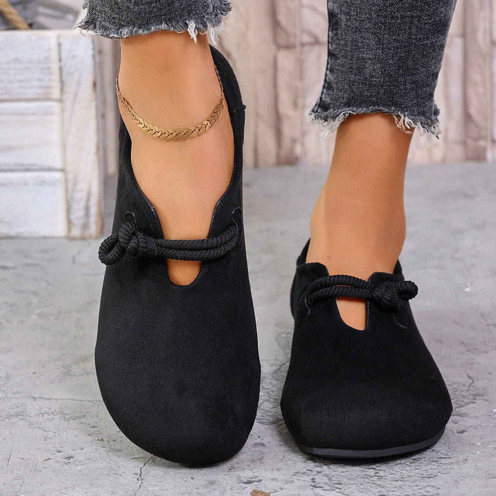 Women's Comfortable Wide Fit Soft Flat Shoes