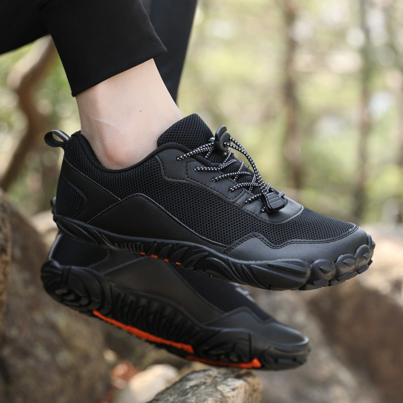 Comfort Barefoot Wide Toe Box Hiking Shoes | Non-Slip Outdoor Walking Trainers - Unisex