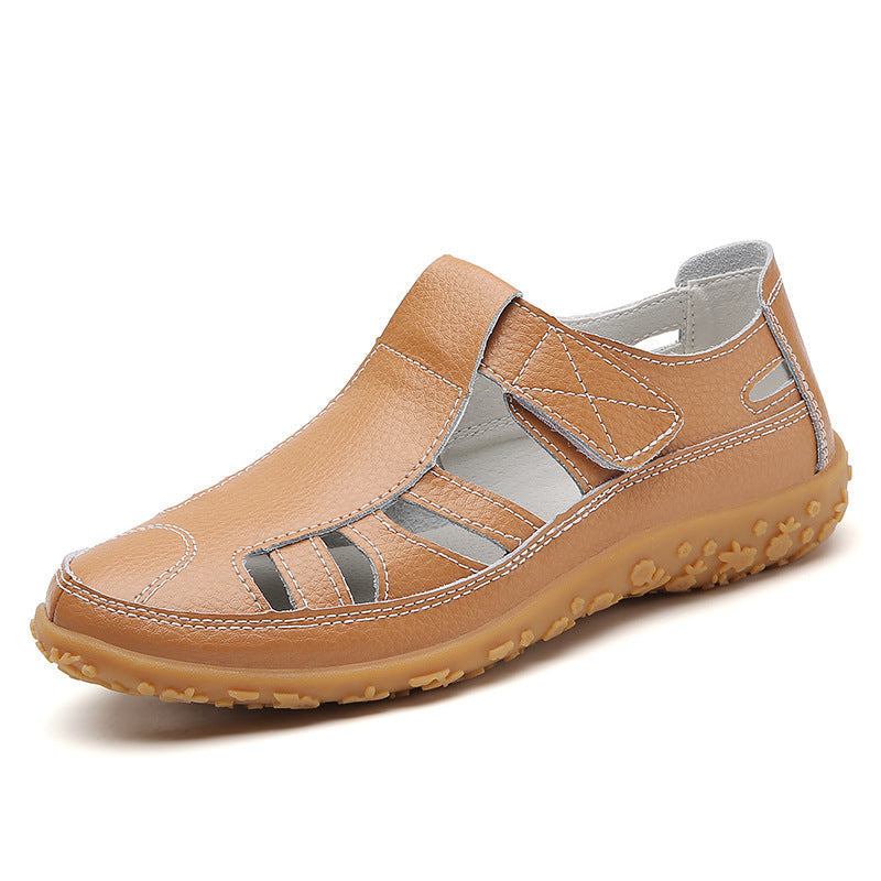 Comfort Wide Toe Box Leather Comfort Shoes