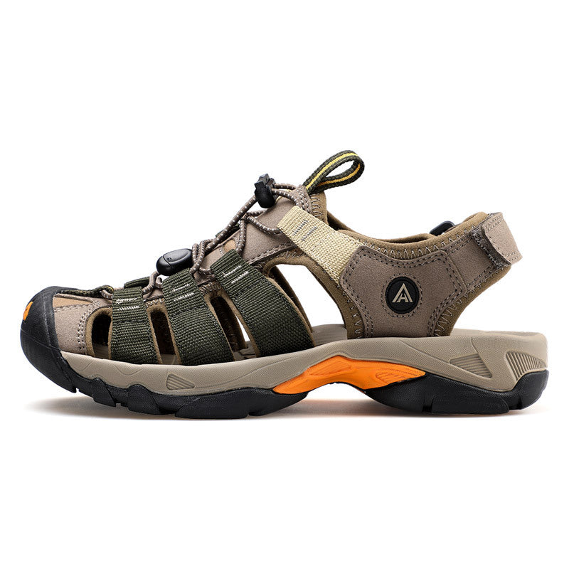 Men's Walking Sandals - Closed Toe - Outdoor Hiking & Water Sandals