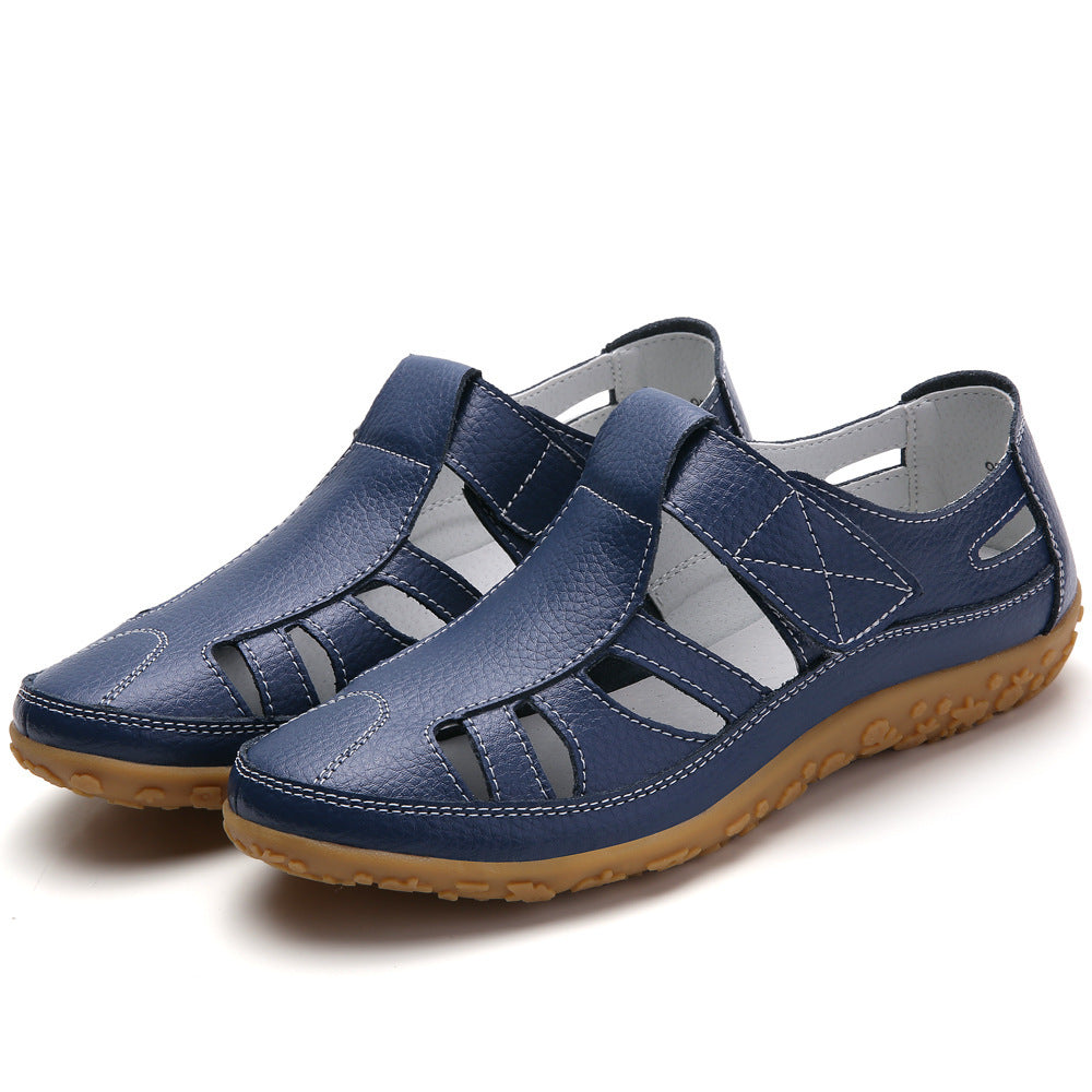 Comfort Wide Toe Box Leather Comfort Shoes