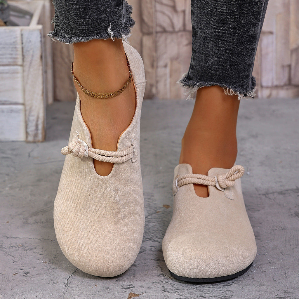 Women's Comfortable Wide Fit Soft Flat Shoes