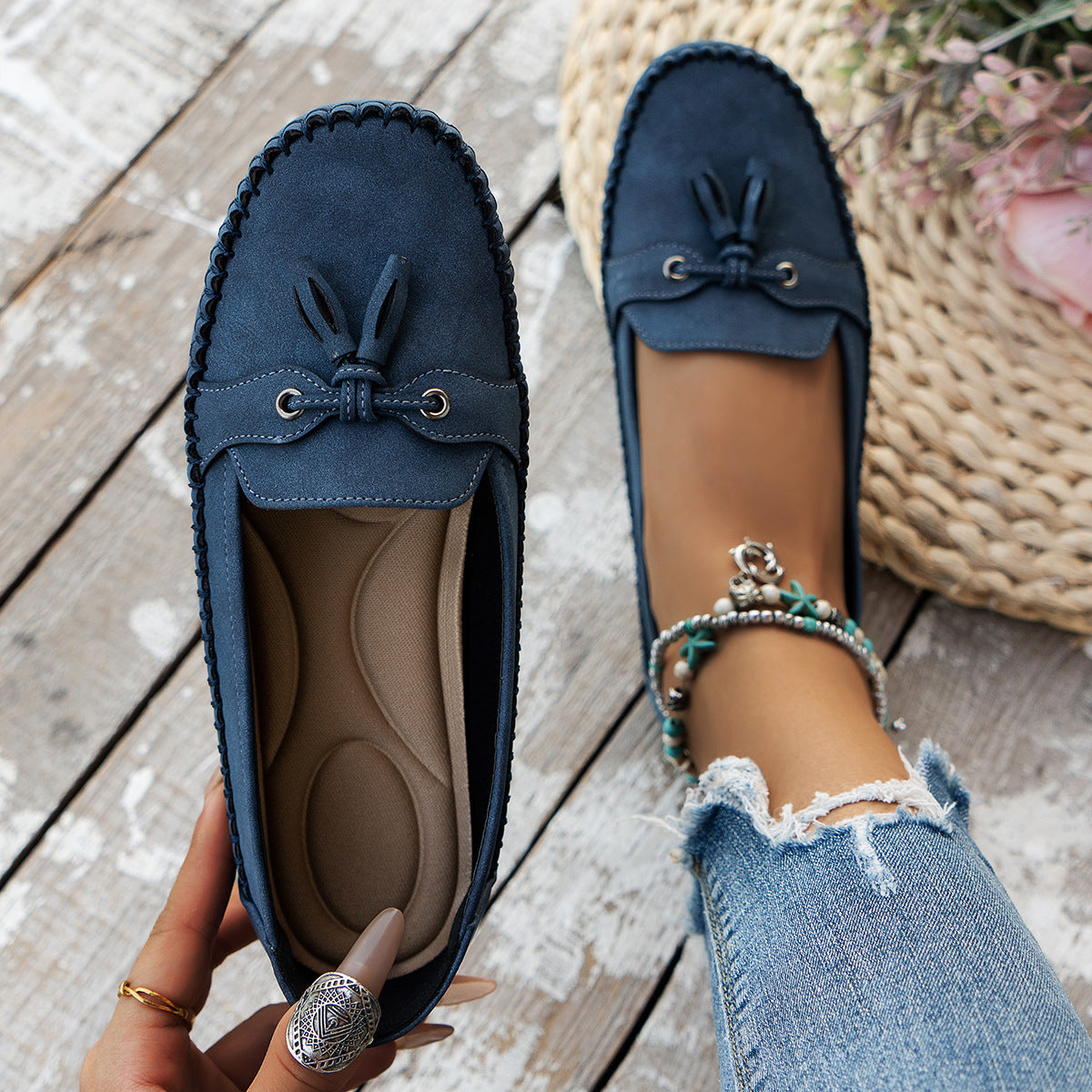 Women’s Comfort Extra Wide Suede Loafers