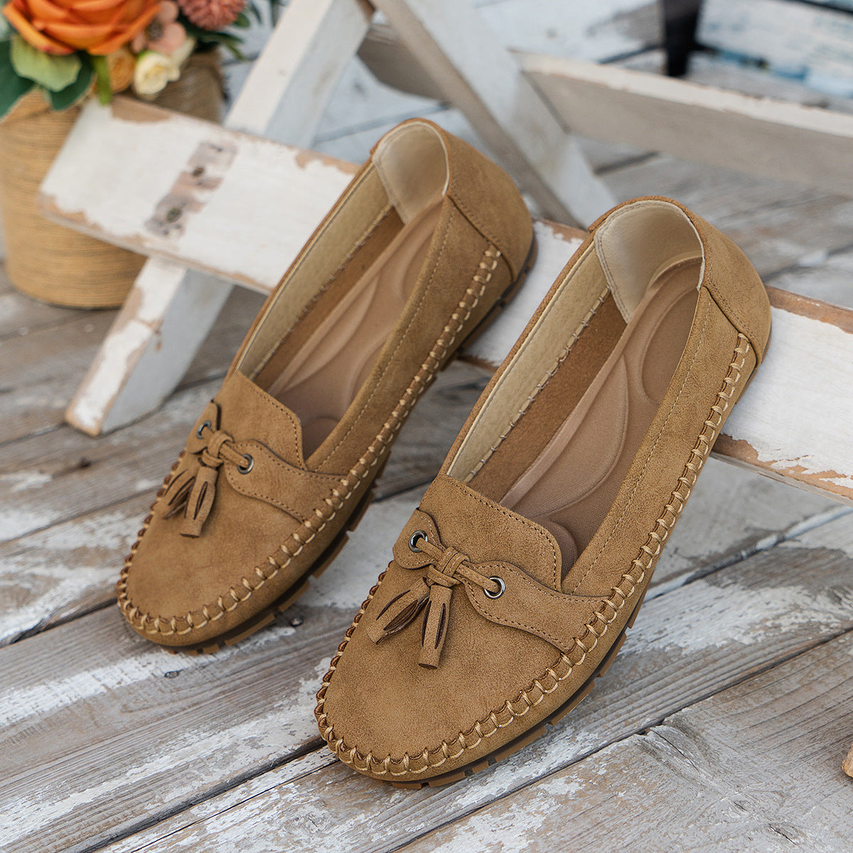 Women’s Comfort Extra Wide Suede Loafers