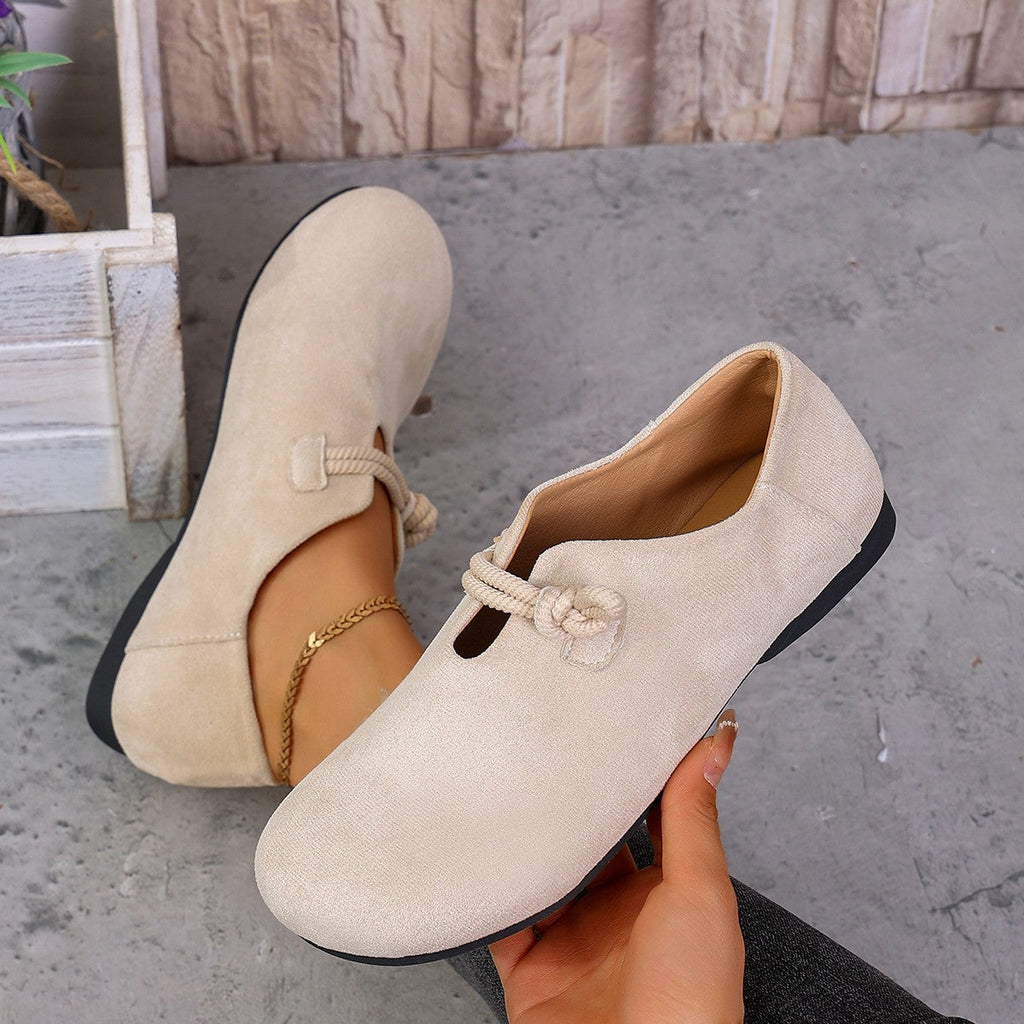 Women's Comfortable Wide Fit Soft Flat Shoes