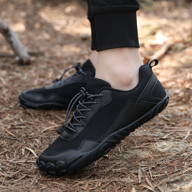 Comfort Barefoot Wide Toe Box Hiking Shoes | Non-Slip Outdoor Walking Trainers - Unisex