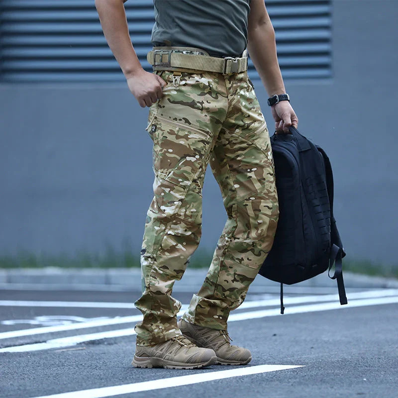 Men's Outdoor Tactical Waterproof Cargo Trousers