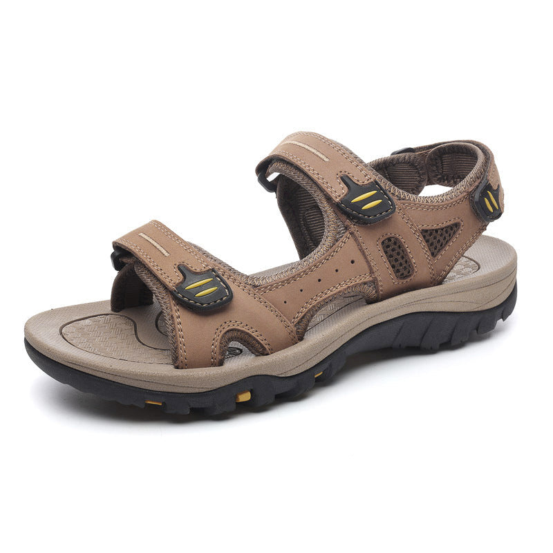 Men’s Wide Toe Box Adjustable Comfort Support Sandals