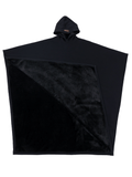 Weighted Cloak Hoodie – Sensory-Friendly Cotton Hoodie with Faux Fur Lining, Cozy Oversized Comfort