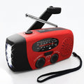 Emergency Hand Crank Radio - Solar and USB Rechargeable Weather Radio with Torch for Camping and Outdoor Use