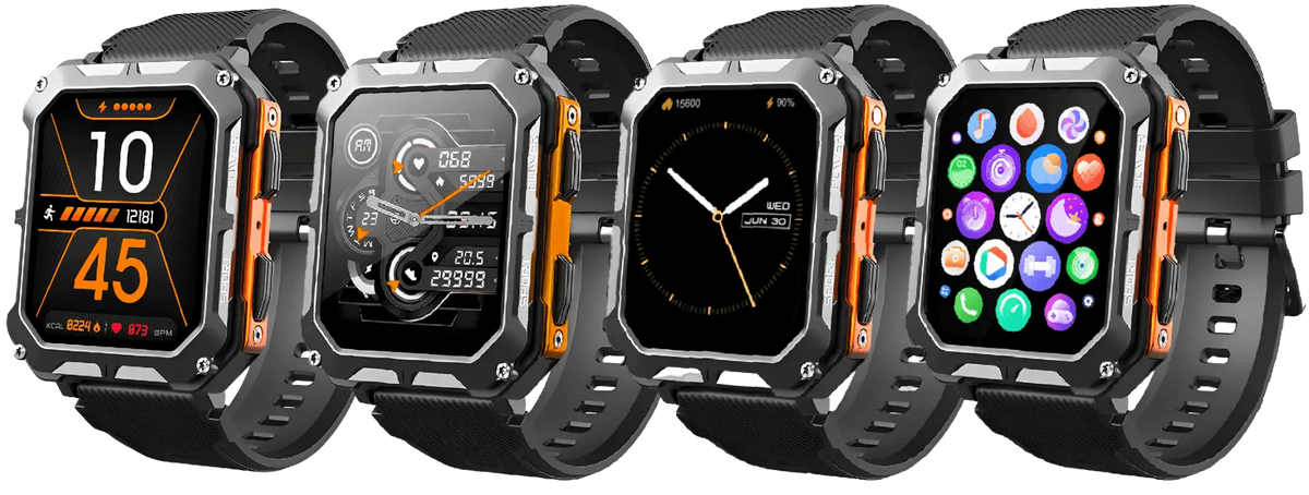 Rugged Smartwatch | Durable Design for Outdoor & Daily Use