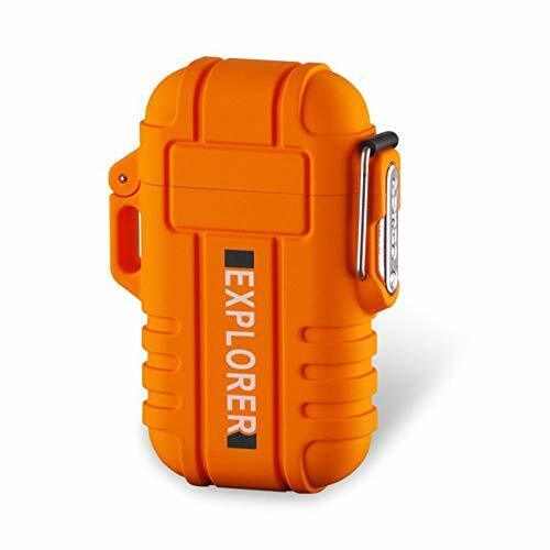 Rechargeable Electric Plasma Lighter - Waterproof Windproof Flameless Fire Starter