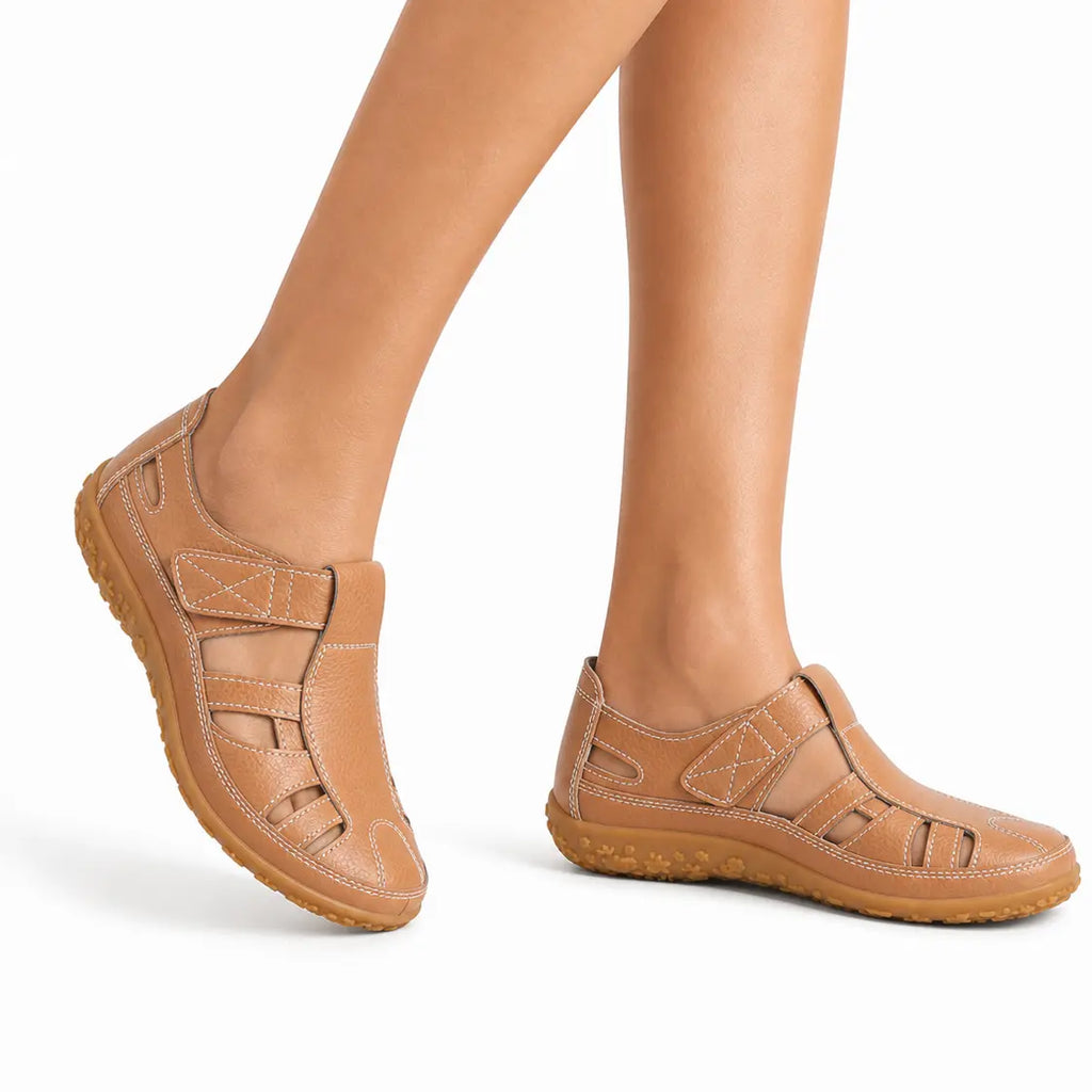 Comfort Wide Toe Box Leather Comfort Shoes