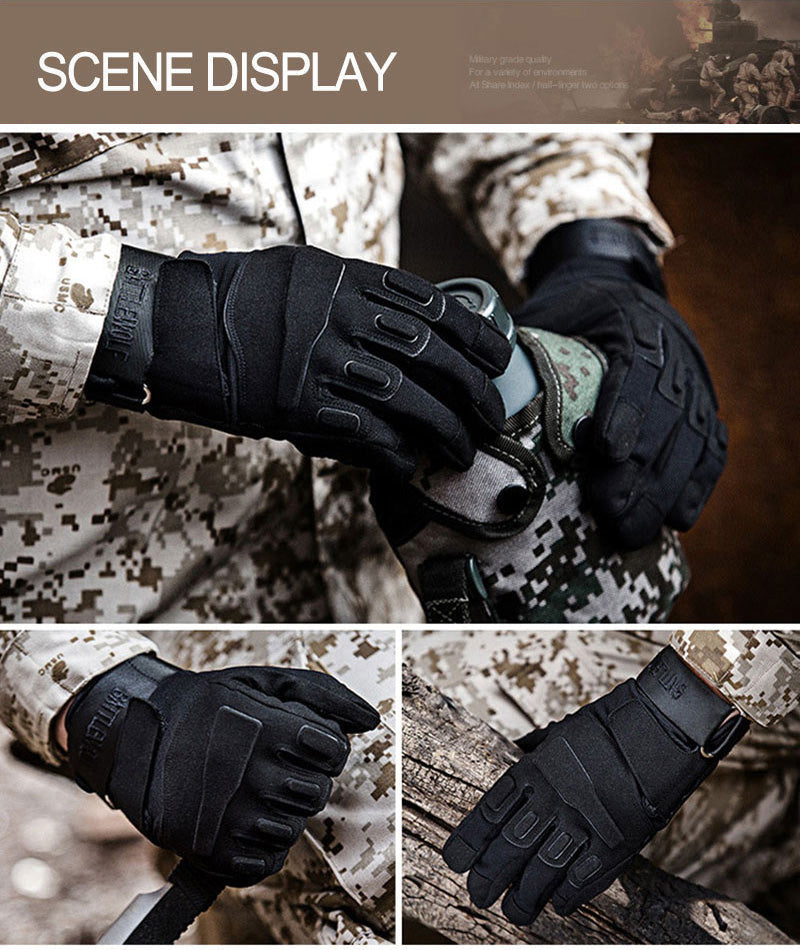 Tactical Gloves for Cycling, Motorcycle, Hiking, Camping, Military Training and Outdoor activities