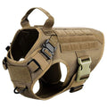 Heavy-Duty Tactical No-Pull Dog Harness Kit