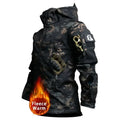 Men's Military Tactical Uniform Set - Hooded Soft Shell Hunting Jacket with Breathable Long Sleeve Shirt and Multi-Pocket Cargo Pants - Unisex