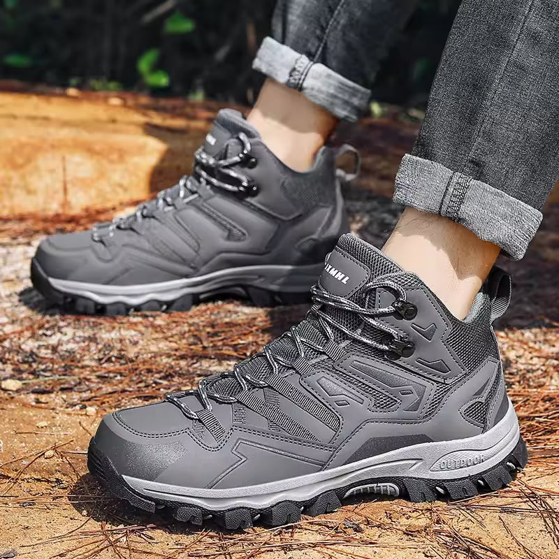 ™ Unisex Tactical Hiking Shoes – Waterproof Anti-Slip Outdoor Boots for Climbing, Trail, and Mountain Training