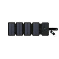 Foldable Solar Panel USB Charger – Portable Outdoor Solar Power Bank for Camping & Hiking