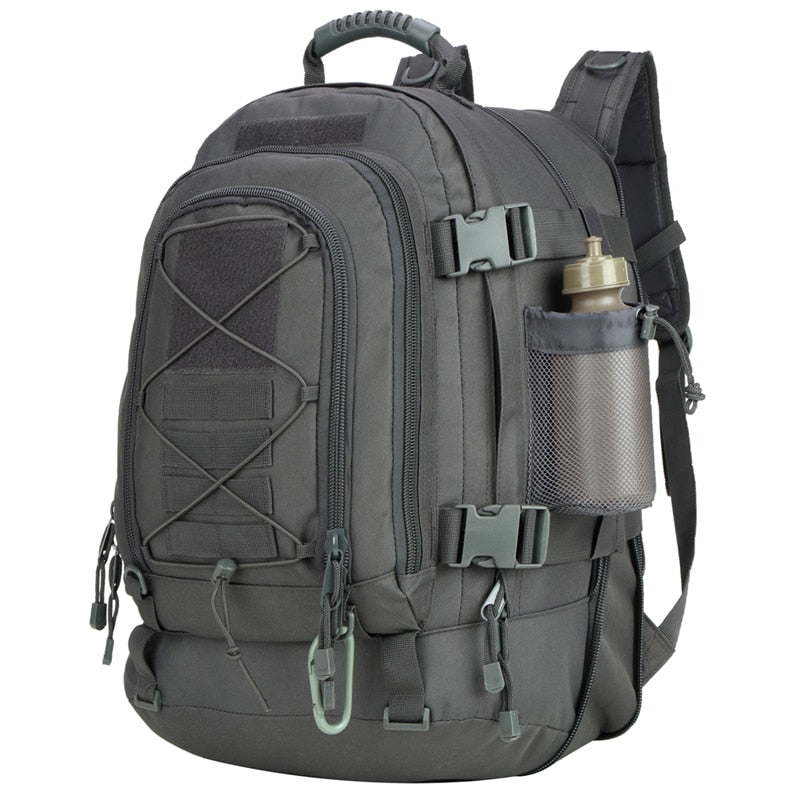 60L Military Tactical Backpack – Expandable Waterproof Outdoor Rucksack for Camping, Hiking & Travel |