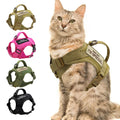 Cat Harness Vest – Tactical, Comfortable, Secure & Adventure-Ready with D-Ring Leash Clip