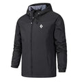 Men’s Waterproof Windproof Hooded Jacket – Lightweight Outdoor Raincoat for Hiking, Camping & Sports – Breathable Windbreaker S–5XL