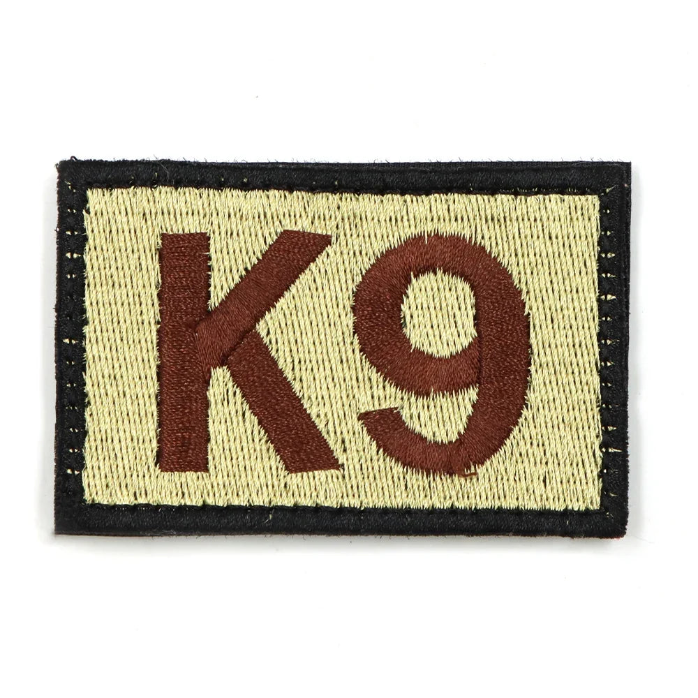 Dog Harness Patches – Hook & Loop Name Tags for Service Dogs, K9 & Emotional Support