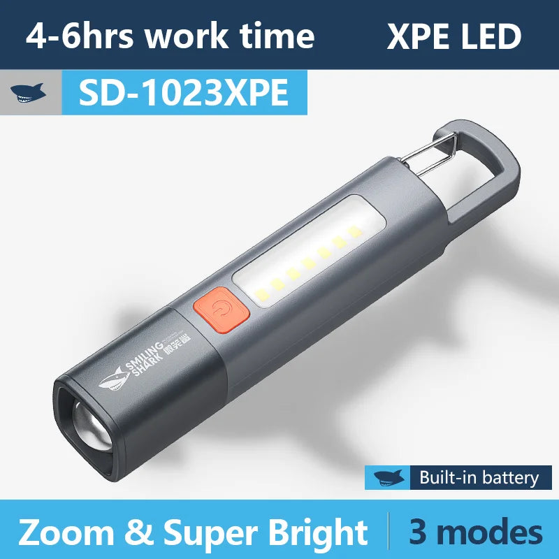 Super Bright LED Mini Flashlight with Hook