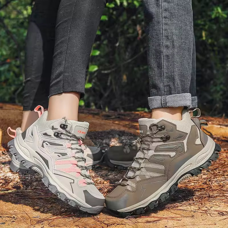™ Unisex Tactical Hiking Shoes – Waterproof Anti-Slip Outdoor Boots for Climbing, Trail, and Mountain Training