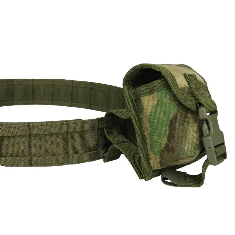 8-in-1 Quick Release Tactical Utility Belt with MOLLE Pouches – Modular Waist Gear System