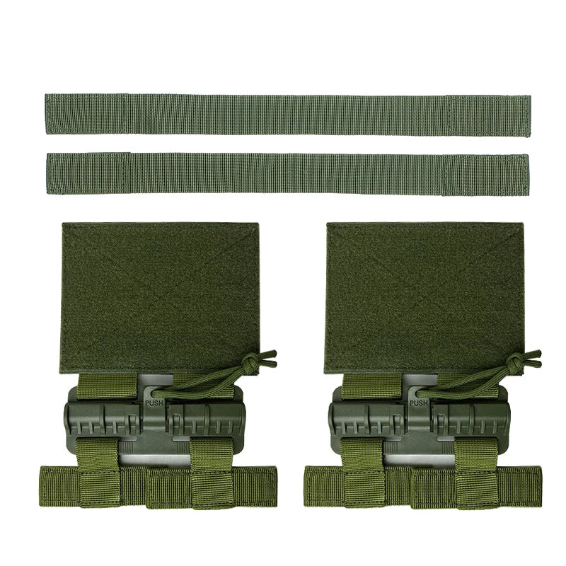Universal Quick Release Buckle Set for Tactical Vests – MOLLE Compatible Fast-Release Vest Connector for Military & Outdoor Gear
