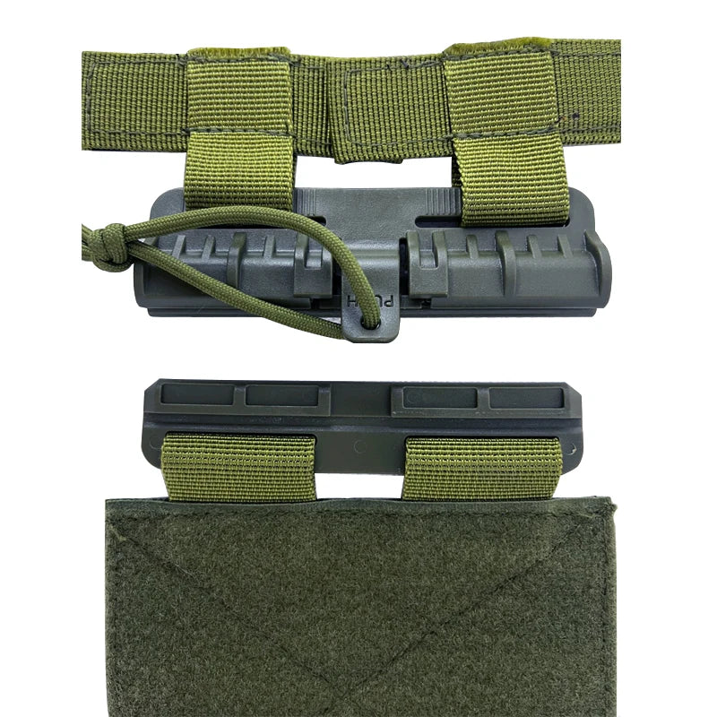 Universal Quick Release Buckle Set for Tactical Vests – MOLLE Compatible Fast-Release Vest Connector for Military & Outdoor Gear