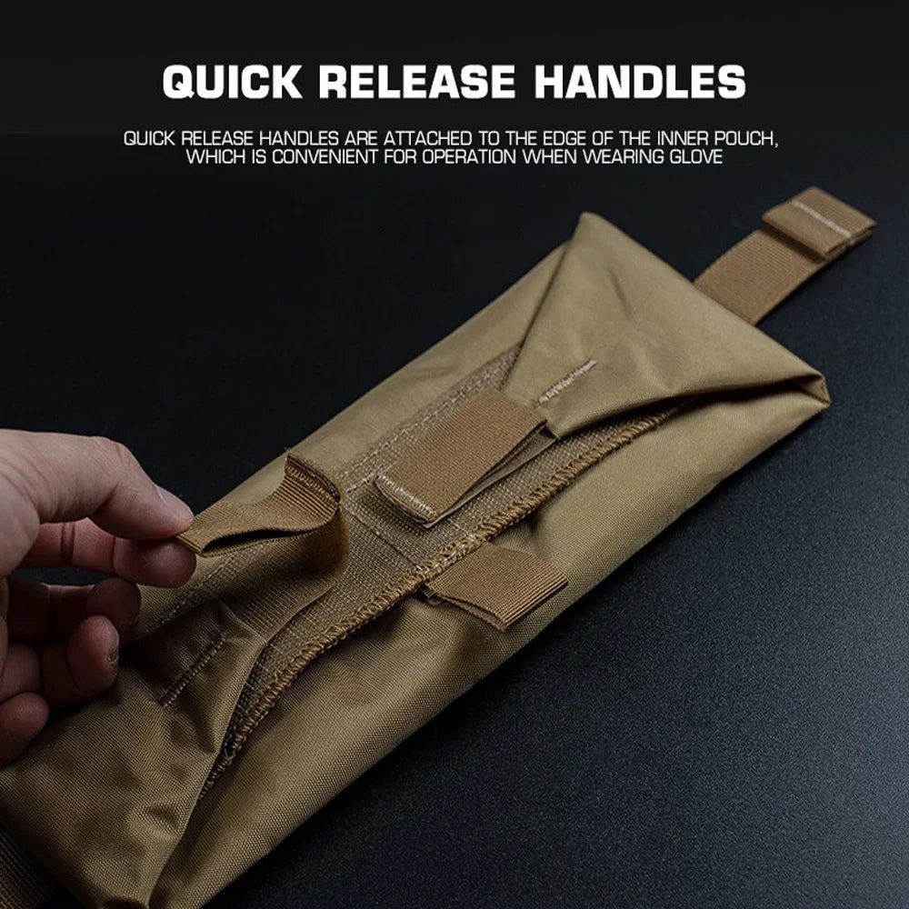 Tactical IFAK Roll-Up EMT Waist Pouch – MOLLE Trauma & Medical Gear Organizer