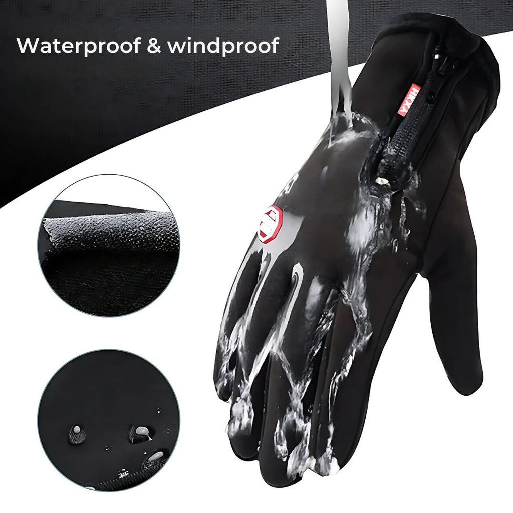 ™ Heated Gloves – Waterproof Insulated Winter Gloves with Touchscreen & Rechargeable Battery for Men & Women