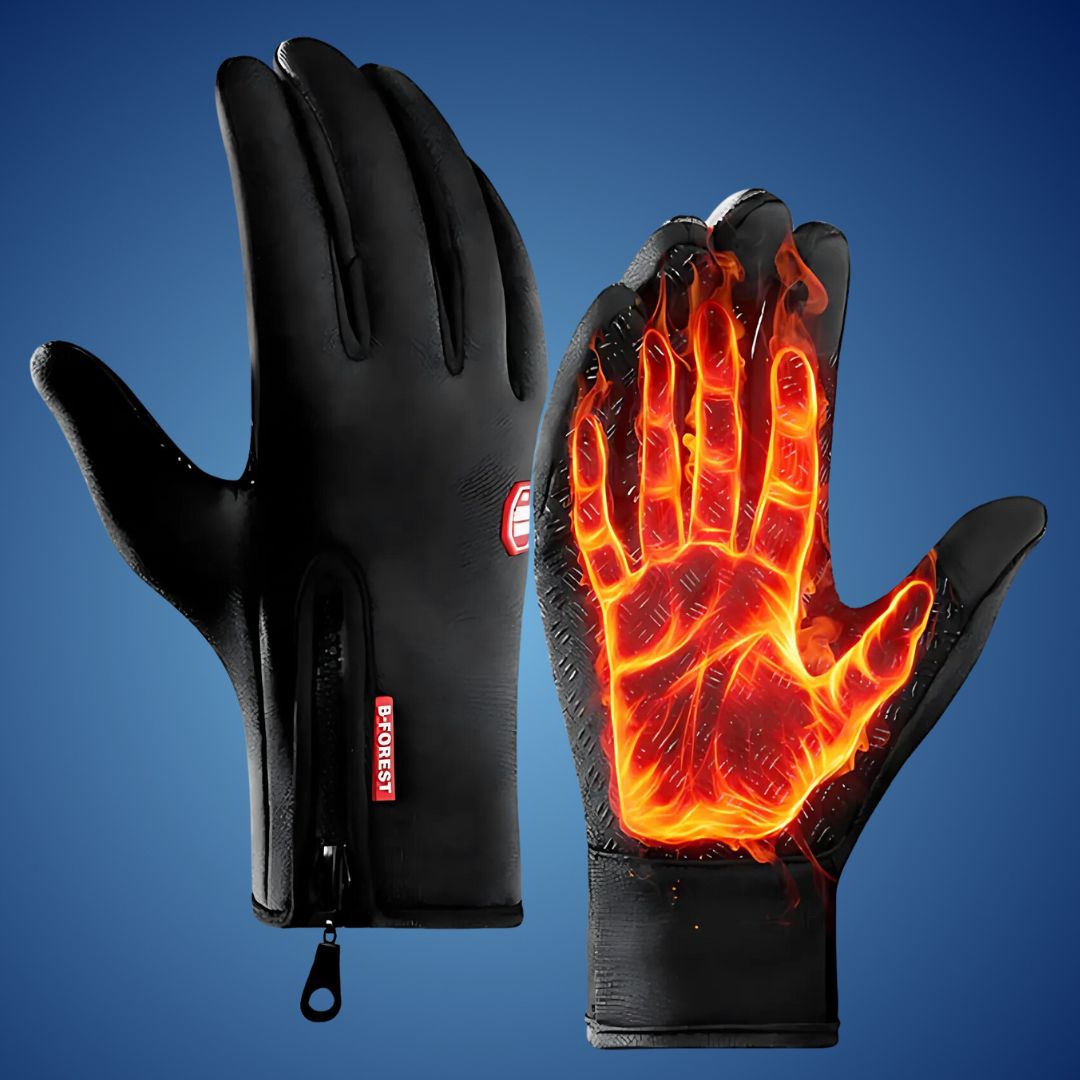 ™ Heated Gloves – Waterproof Insulated Winter Gloves with Touchscreen & Rechargeable Battery for Men & Women