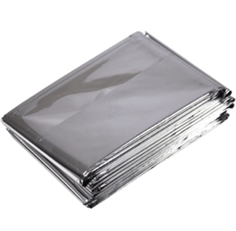 Mylar Emergency Blanket -  Survival Thermal Space Blanket Waterproof & Windproof