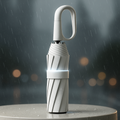Compact Travel Umbrella Windproof Reflective Canopy